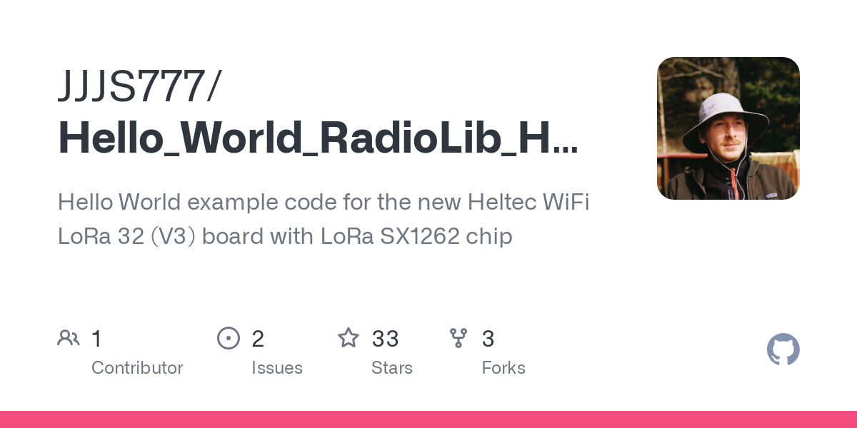 Hello_World_RadioLib_Heltec V3_SX1262