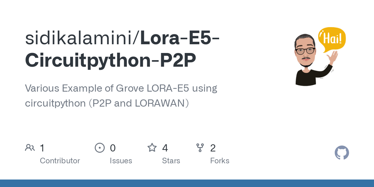 Lora E5 Circuitpython P2P