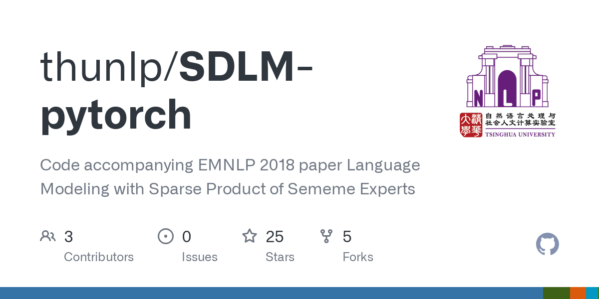 SDLM pytorch