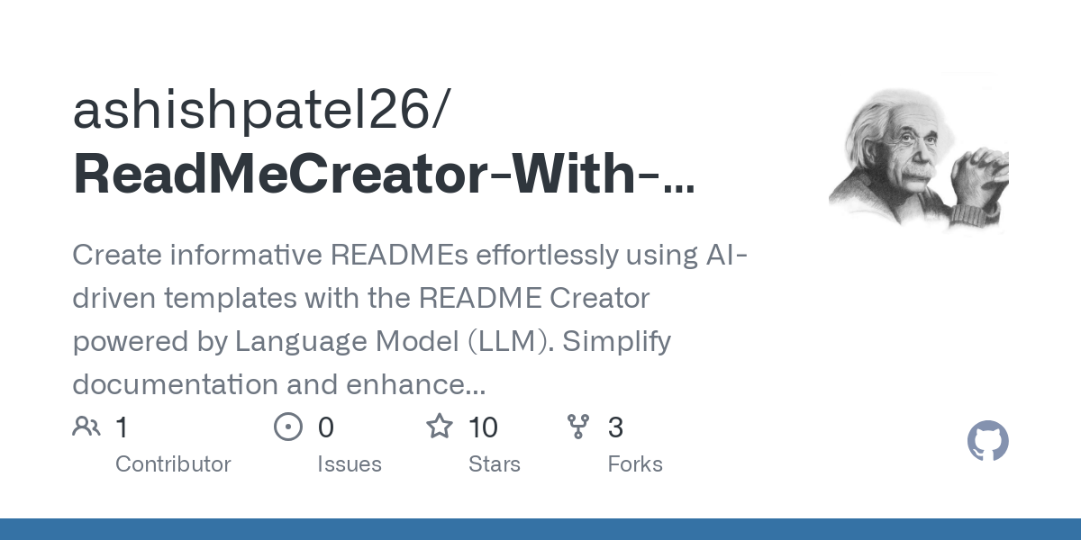 ReadMeCreator With LLM