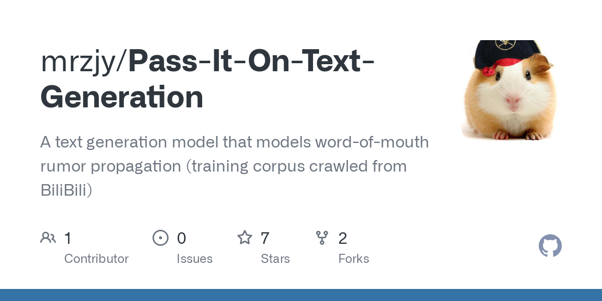 Pass It On Text Generation