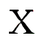 X
