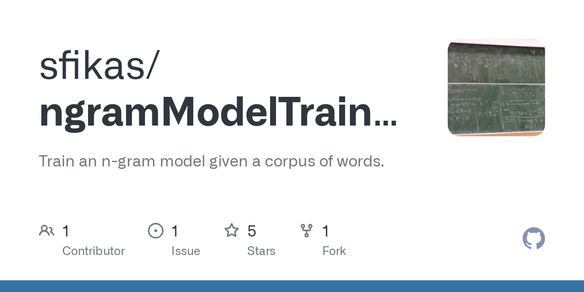 ngramModelTrainer