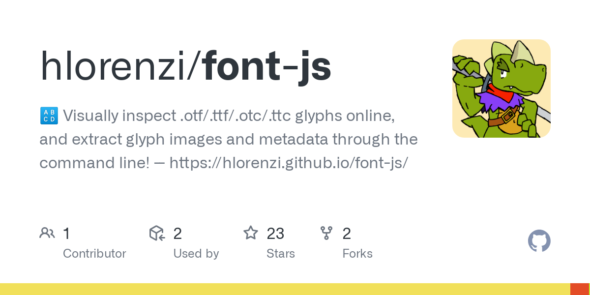 font js