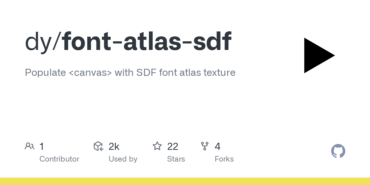 font atlas sdf