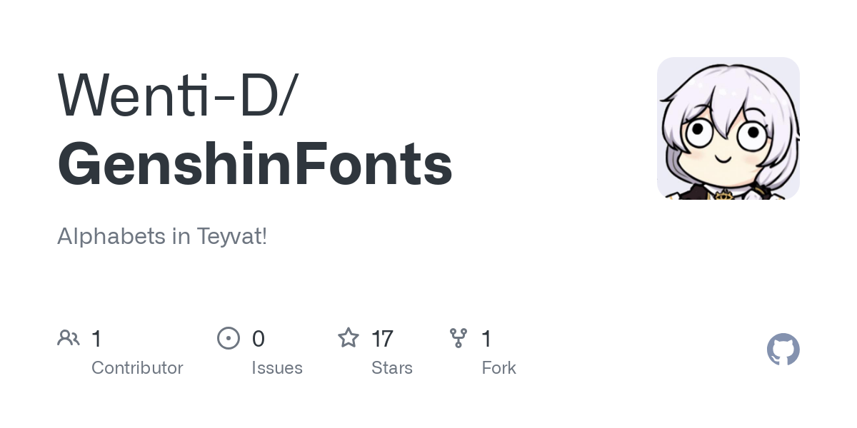 GenshinFonts