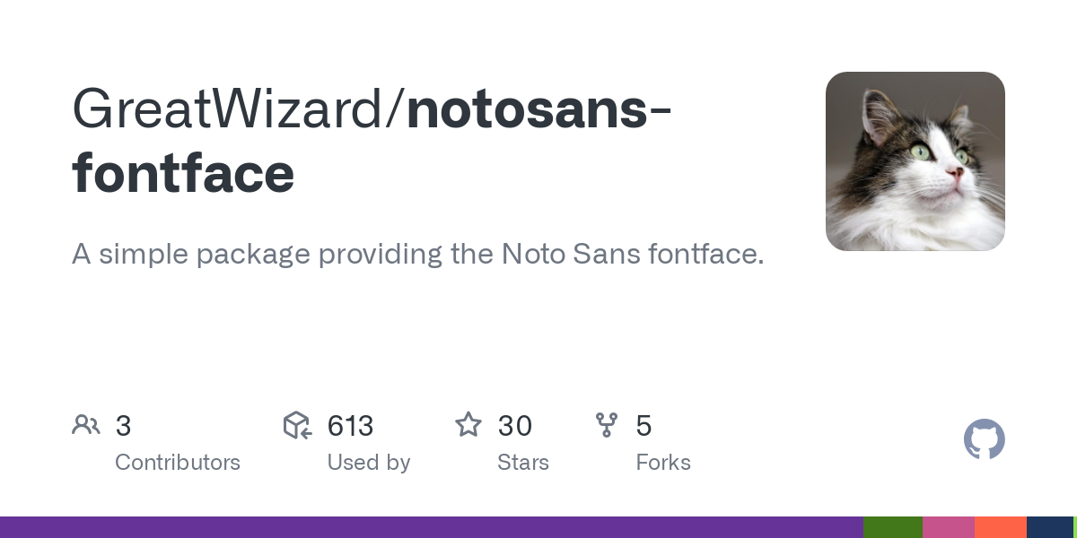 notosans fontface