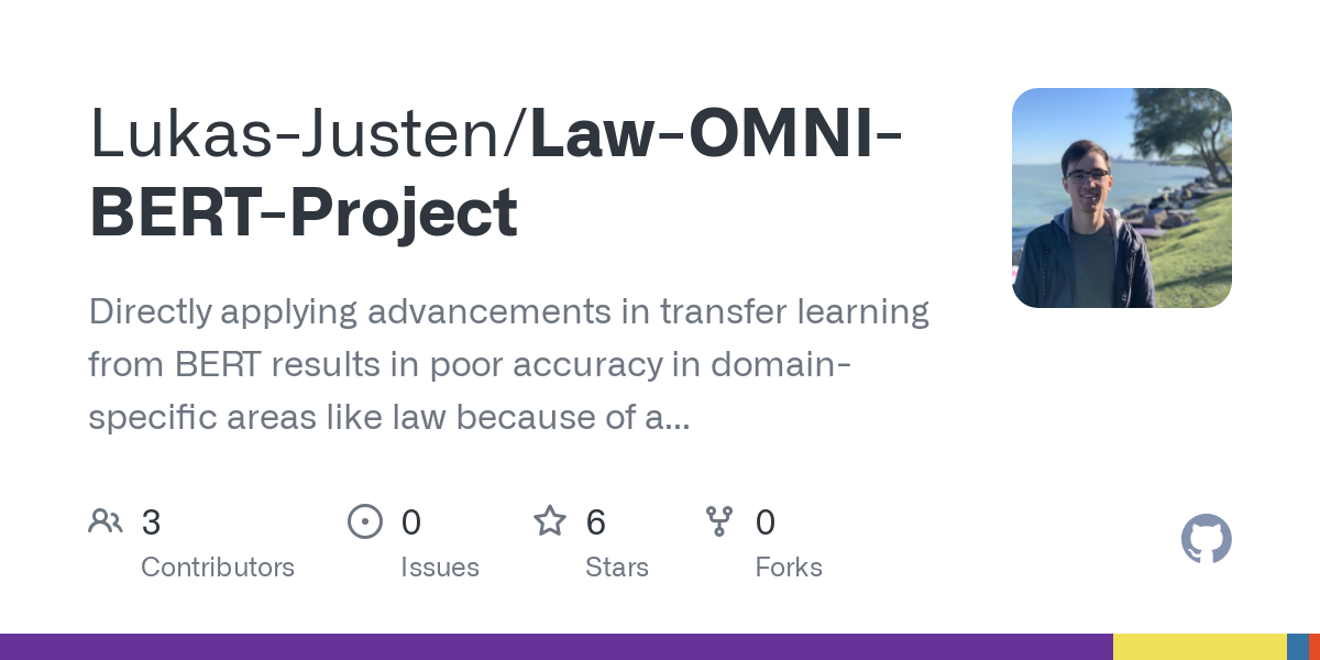 Law OMNI BERT Project