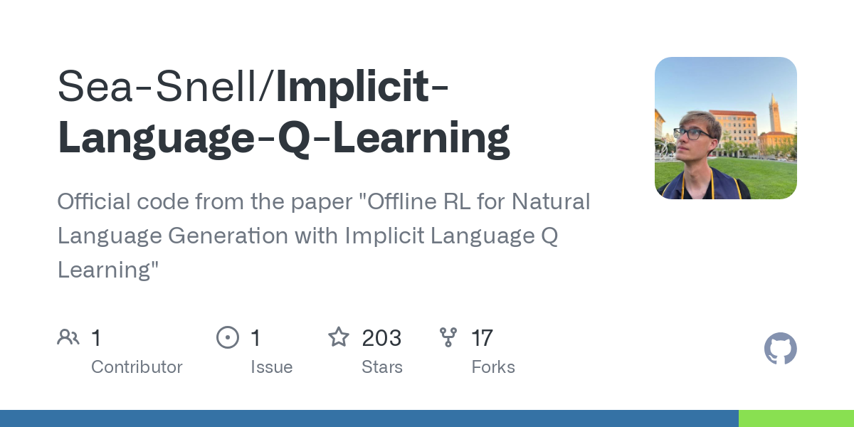 Implicit Language Q Learning