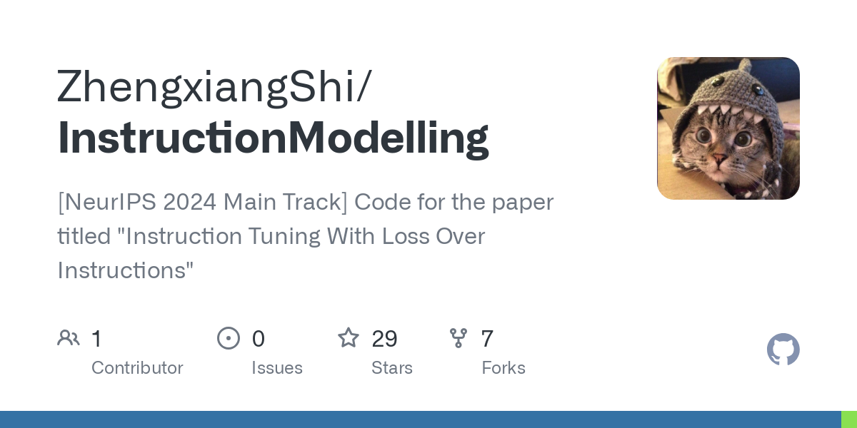 InstructionModelling