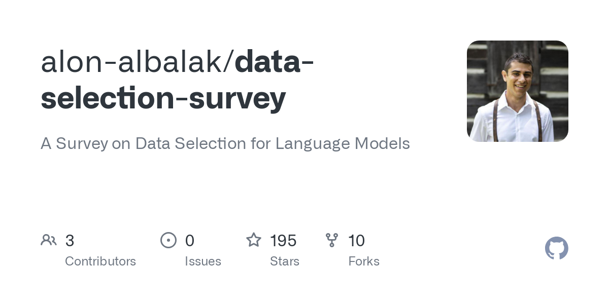 data selection survey