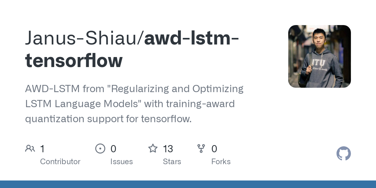 awd lstm tensorflow