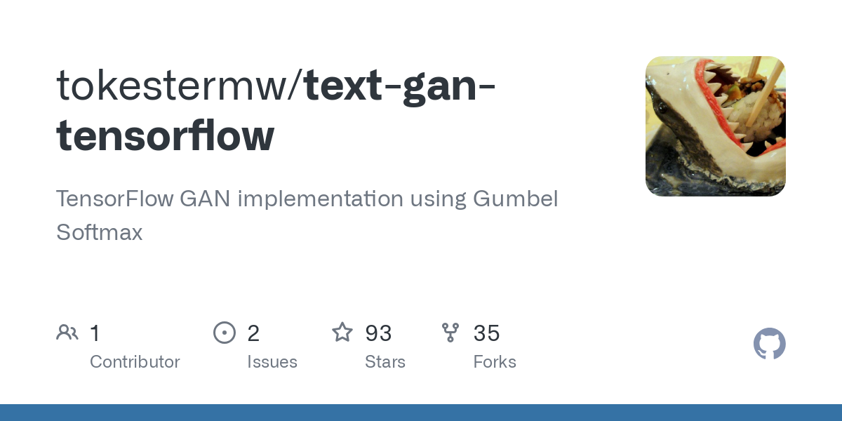 text gan tensorflow
