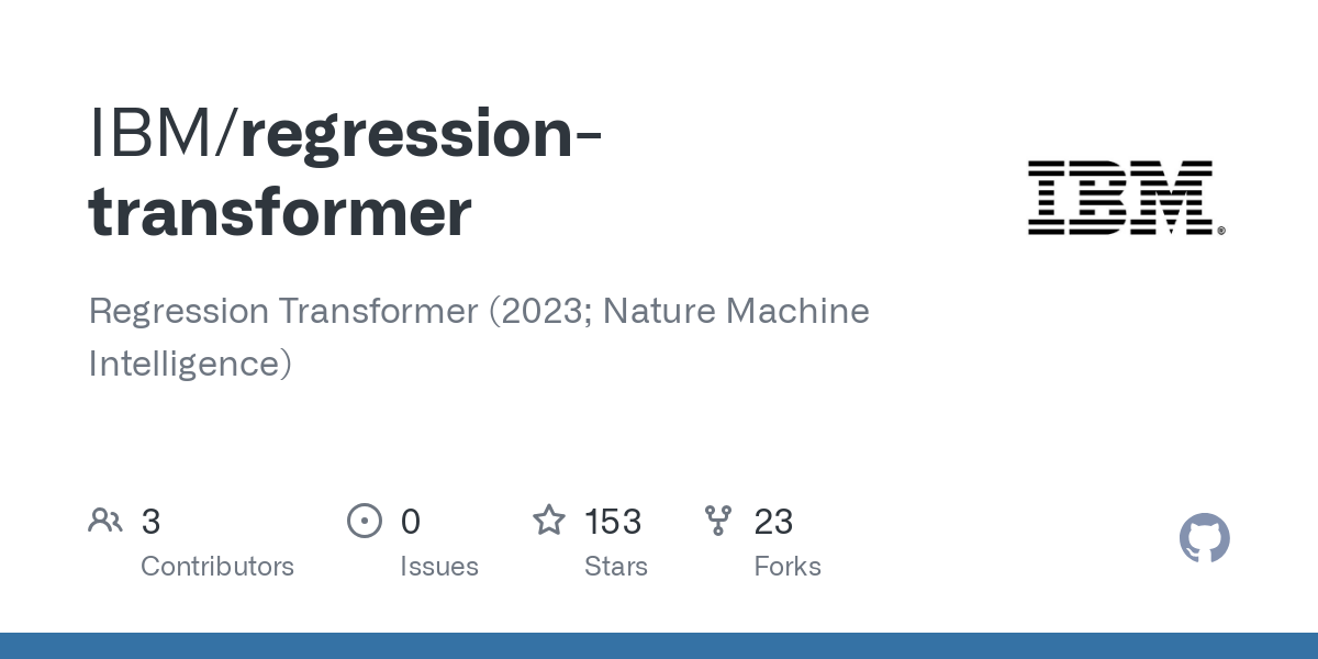 regression transformer