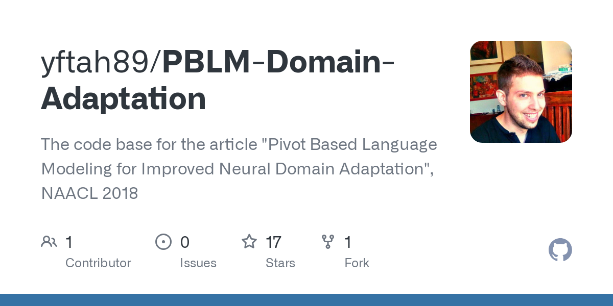 PBLM Domain Adaptation