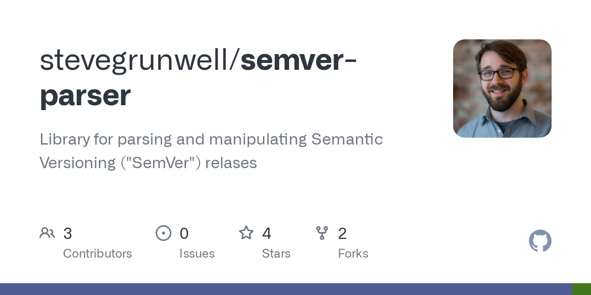 semver parser