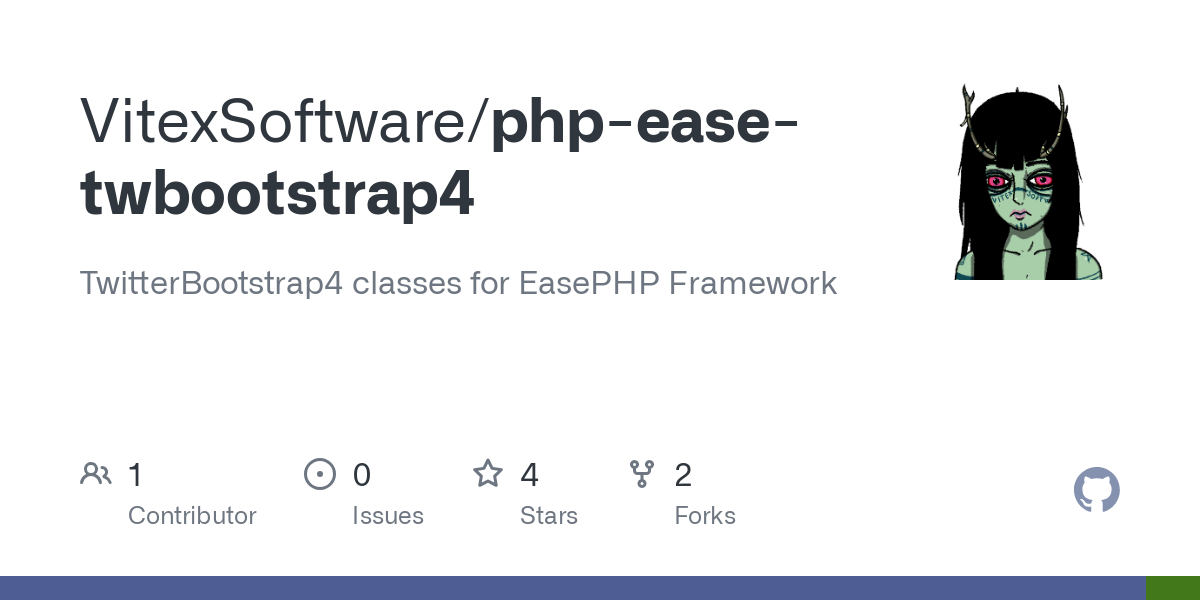 php ease twbootstrap4