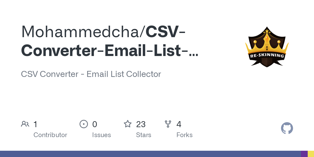 CSV Converter Email List Collector