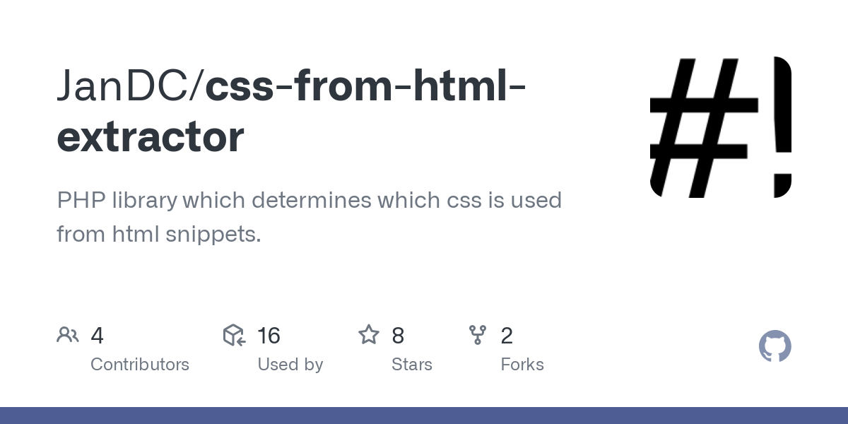 css from html extractor