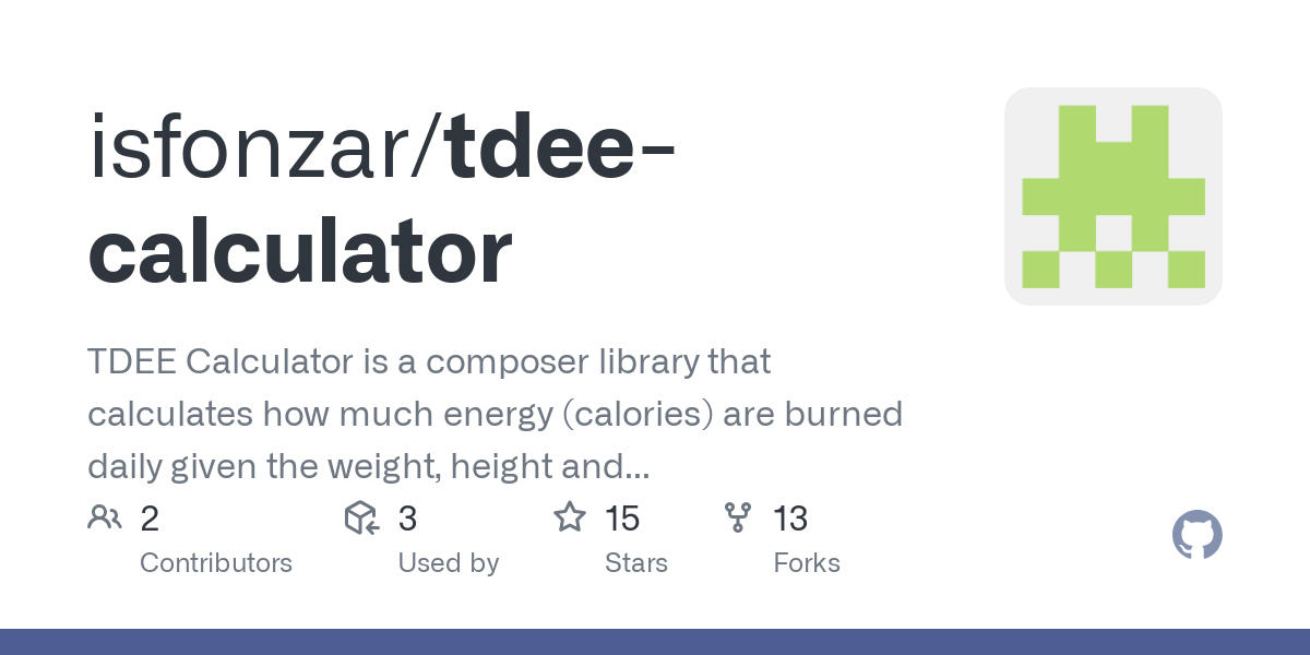 tdee calculator