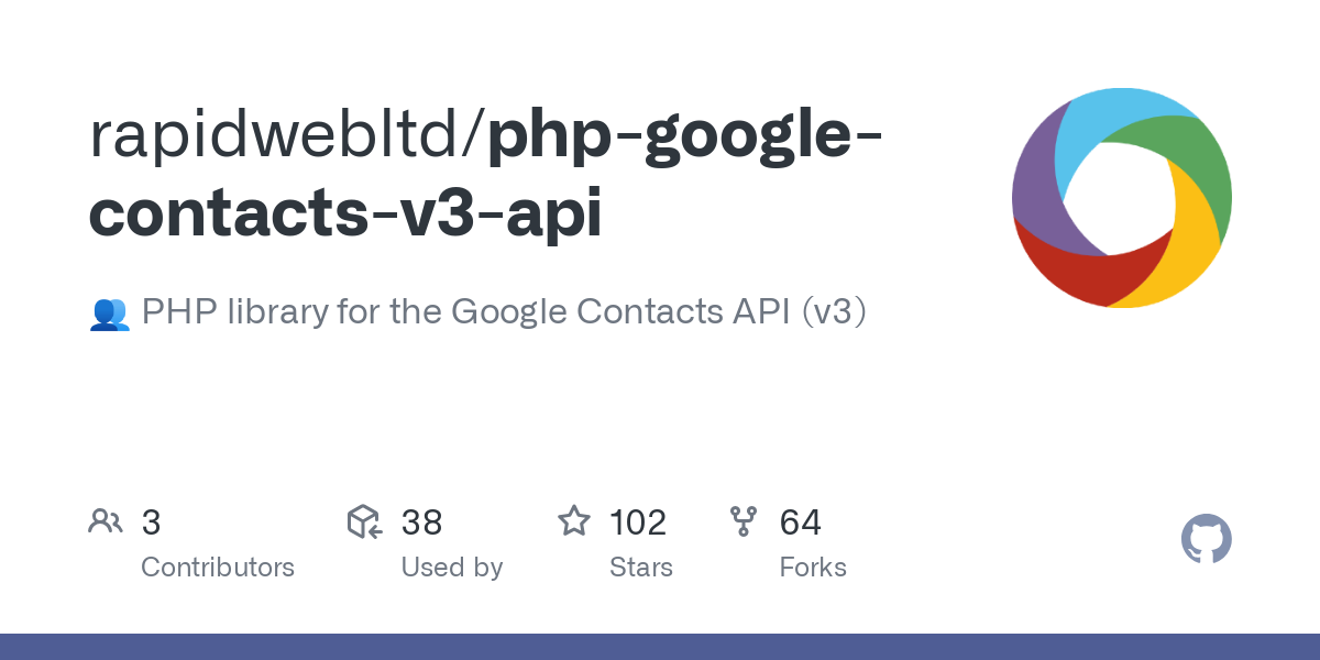 php google contacts v3 api
