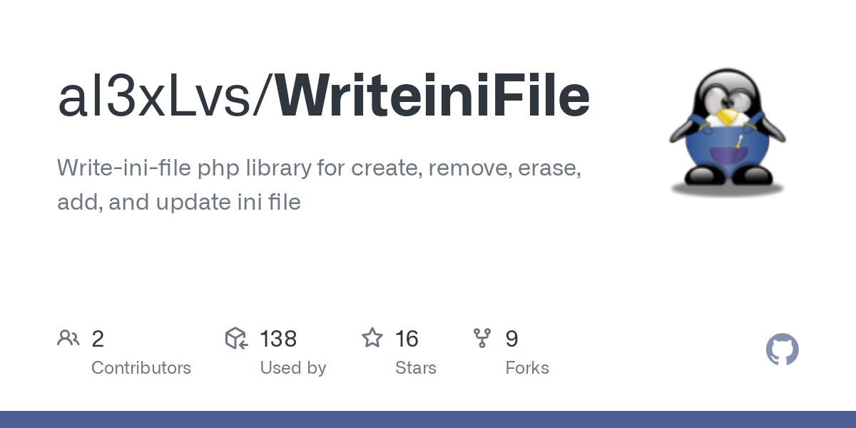 WriteiniFile