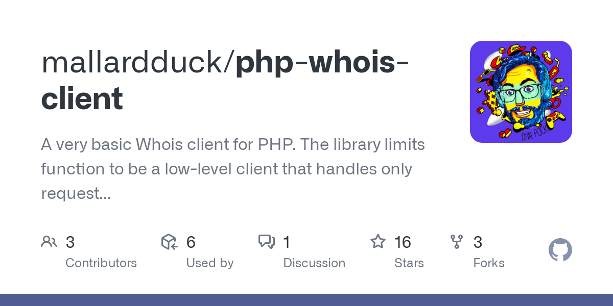 php whois client