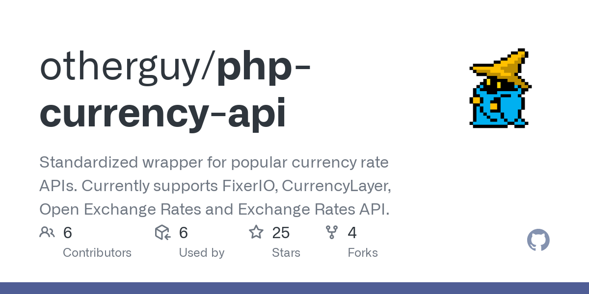 php currency api