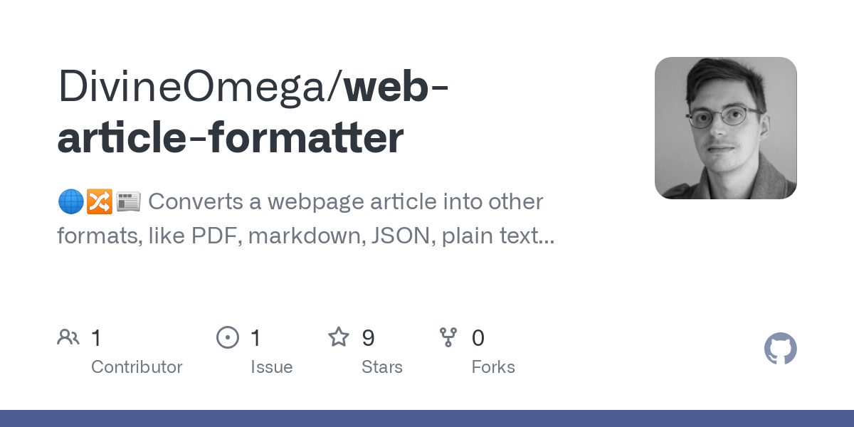 web article formatter