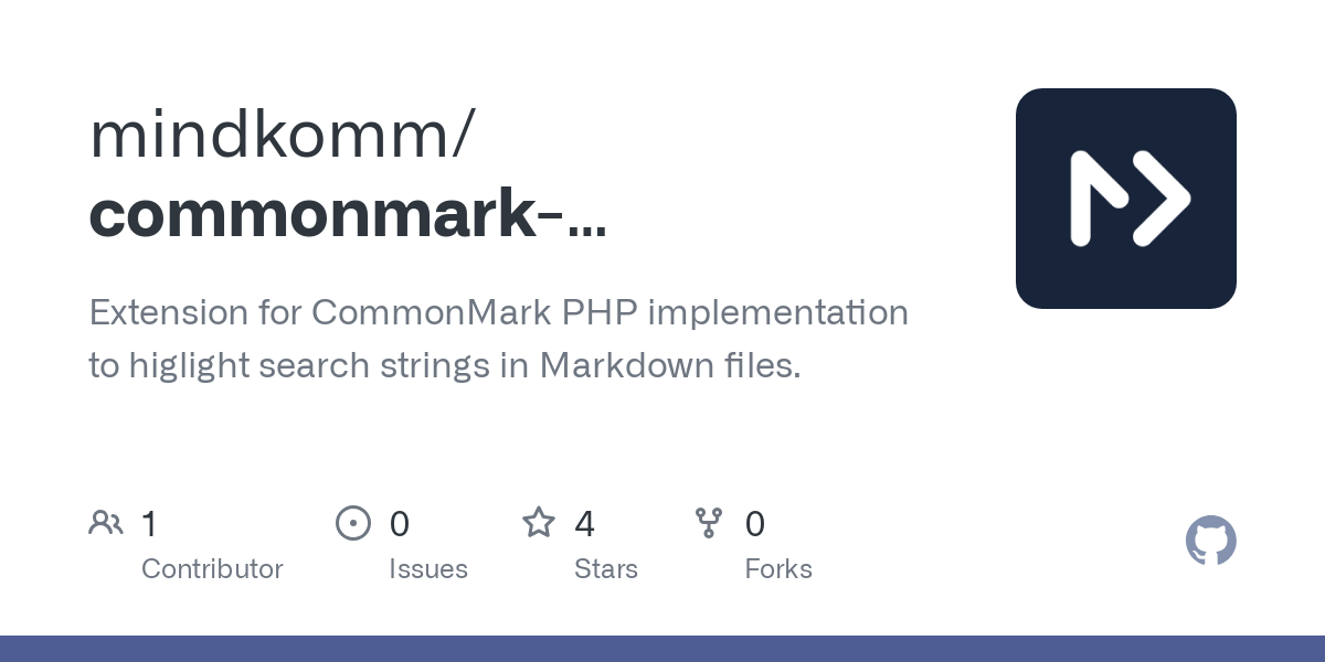commonmark searchhighlight extension