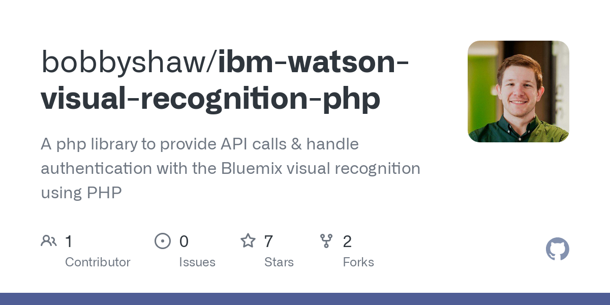 ibm watson visual recognition php