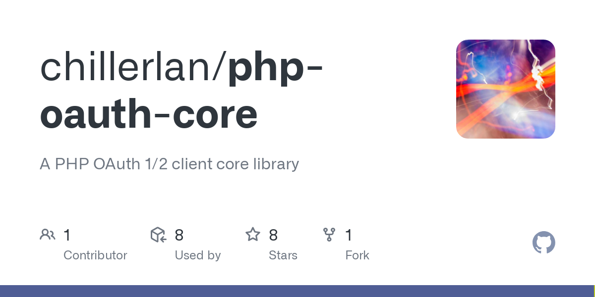 php oauth core