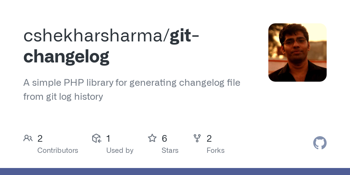 git changelog