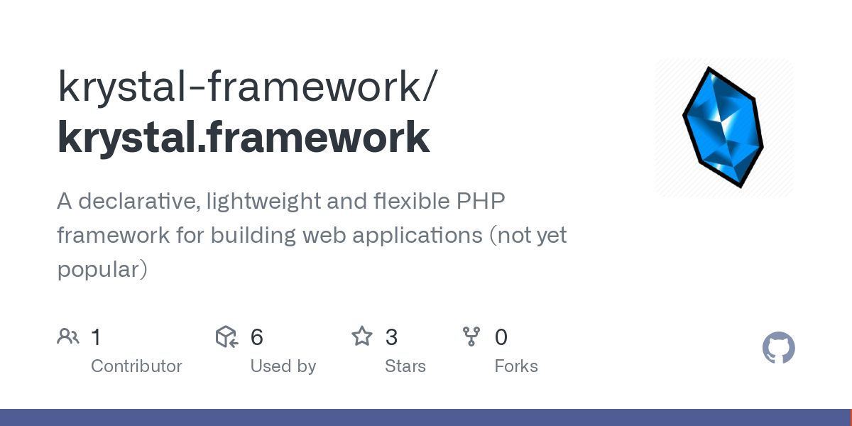 krystal.framework