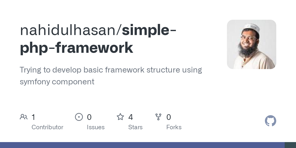 simple php framework