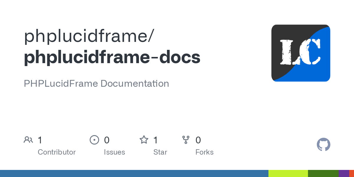 phplucidframe docs