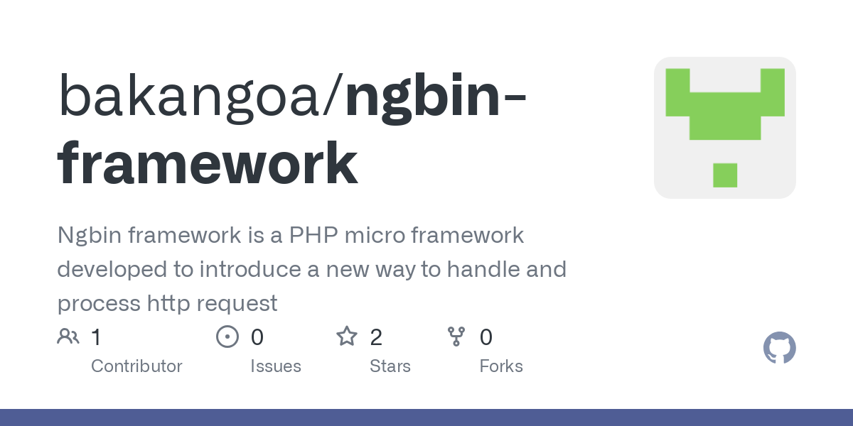 ngbin framework