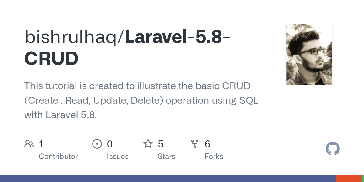 Laravel 5.8 CRUD