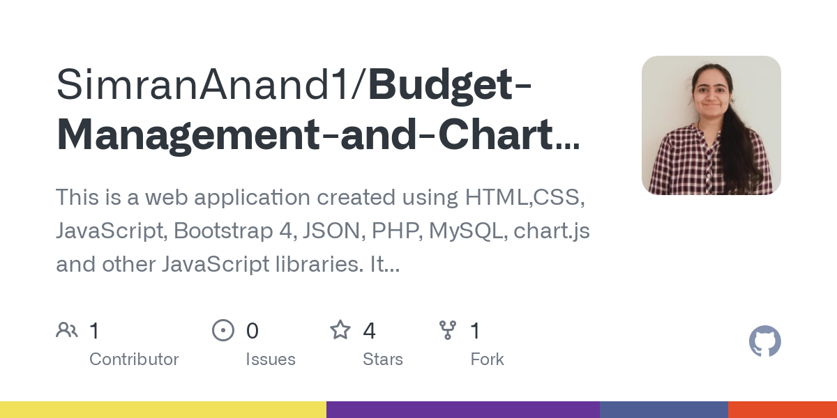 Budget Management and Chart Analyzing System