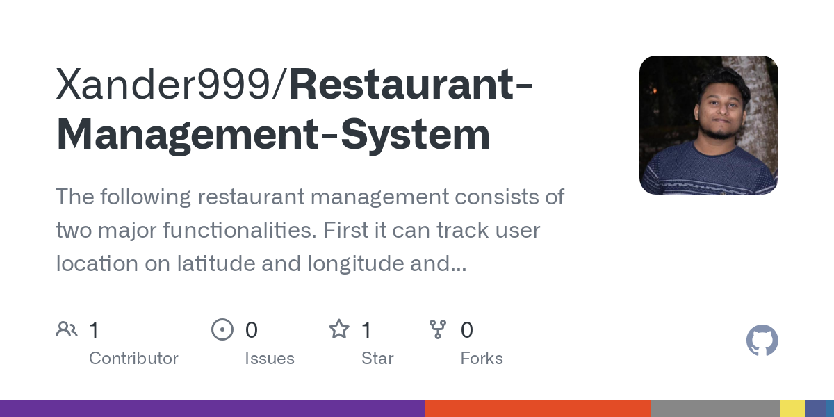 Restaurant Management System