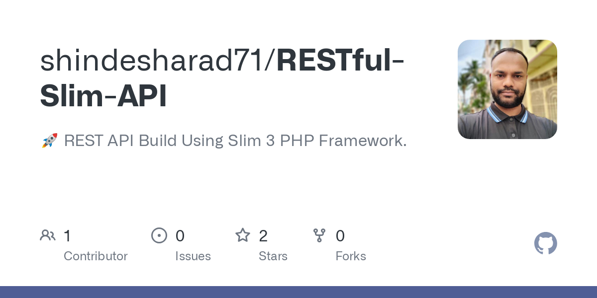 RESTful Slim API