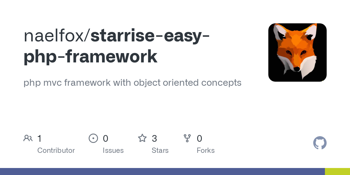 starrise easy php framework