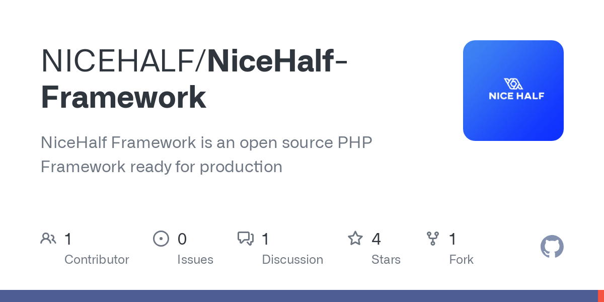 NiceHalf Framework