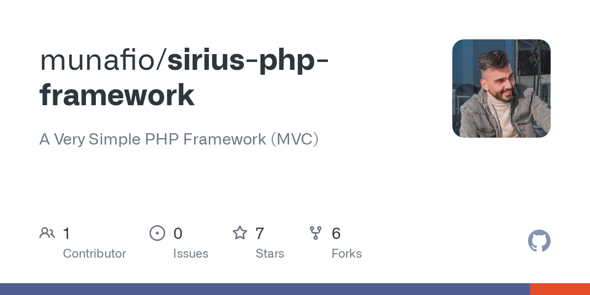 sirius php framework