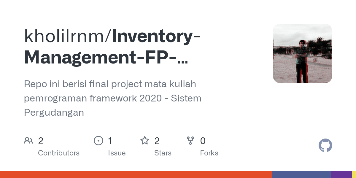 Inventory Management FP Framework