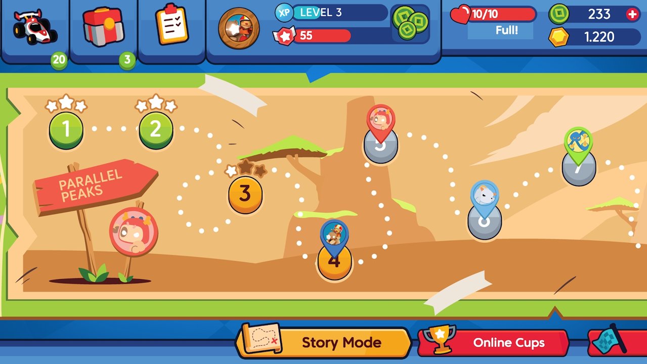 星光车轮超级卡丁车